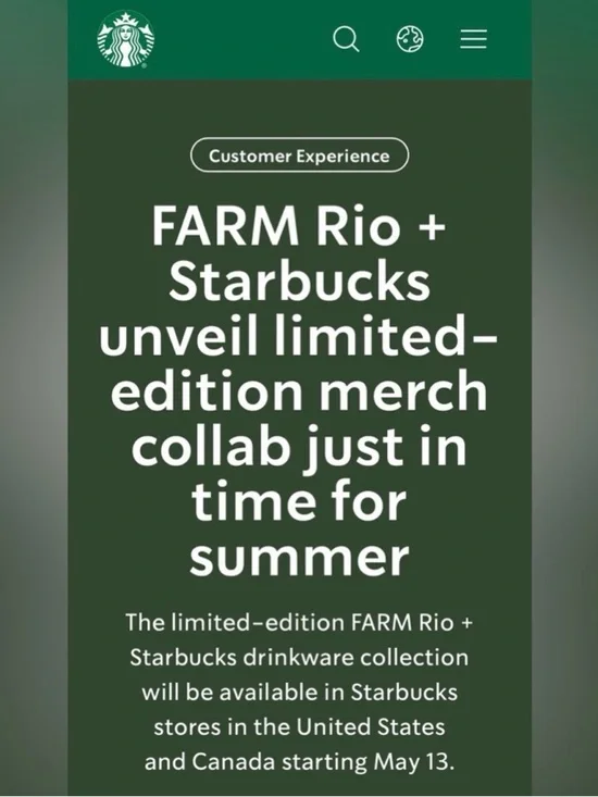 🫐FARM Rio x Starbucks Limited Edition Cold Cup Key Chain - Picture 5 of 5
